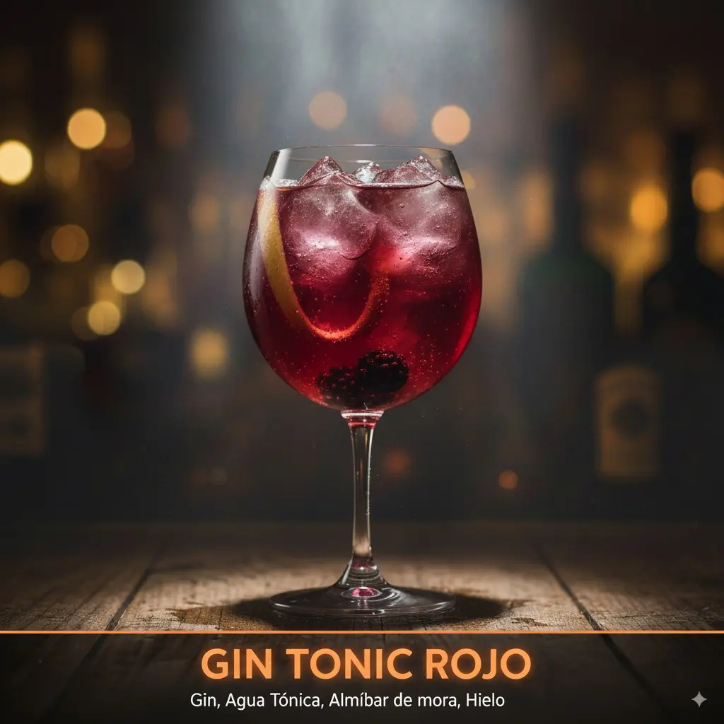 Gin Tonic Rojo
